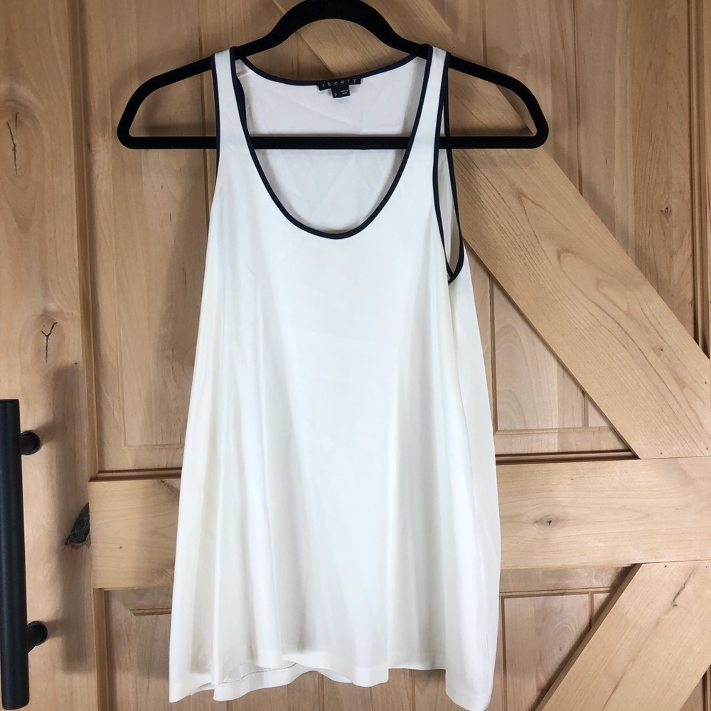Theory Silk Lorrie Top